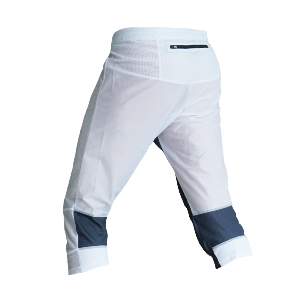 FRENSON MOTION 3/4 orienteering nylon pants, White